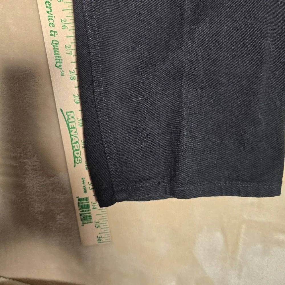Y2K Levis 545 Baggy Fit Black Jeans Mens 42x34 Vntg Style Distressed Denim 967